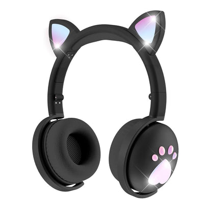7.1 Surround Sound Cat Ear Gaming Headset With Mic - White