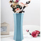 Versatile Plastic Vase For Creative Wet And Dry Flower Arrangements - Blue