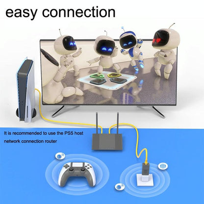 Wireless Bluetooth Game Controller for Ps5 / Ps4 / Pc - Black + Red