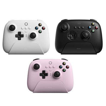 Wireless Gaming Controller + Charging Dock for Pc / Windows 10 / 11 / Steam Deck - 2.4g - Pink