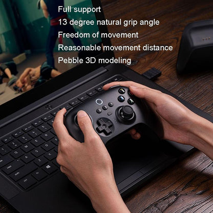 Wireless Gaming Controller + Charging Dock for Pc / Windows 10 / 11 / Steam Deck - 2.4g - Pink