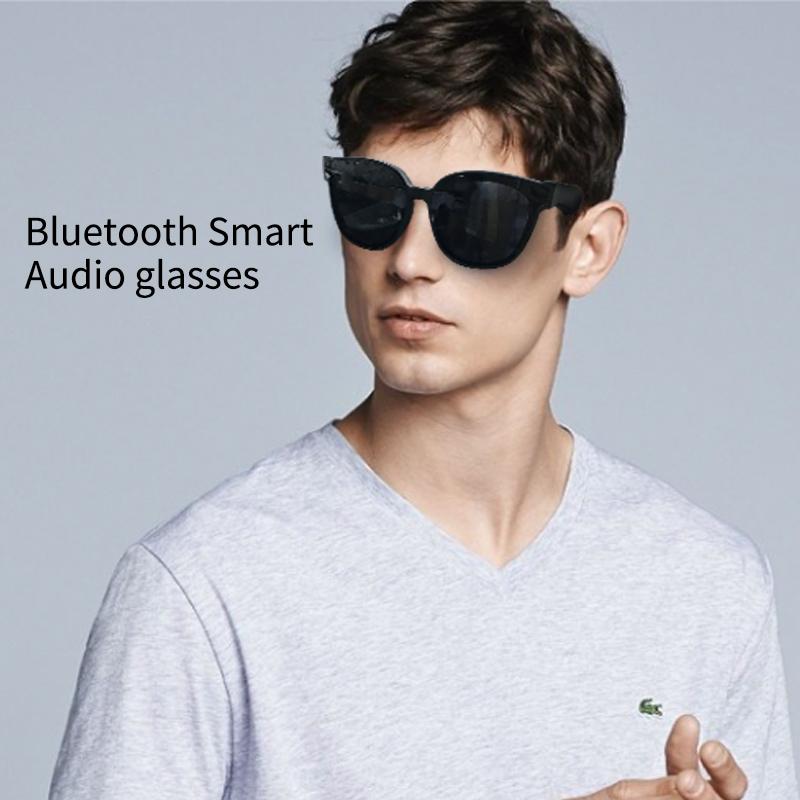 Smart Audio Sunglasses with Bluetooth Earphone - A13 - Dark Green