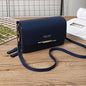 Large Capacity Women Wallet Clutch Bag Versatile Crossbody - Blue