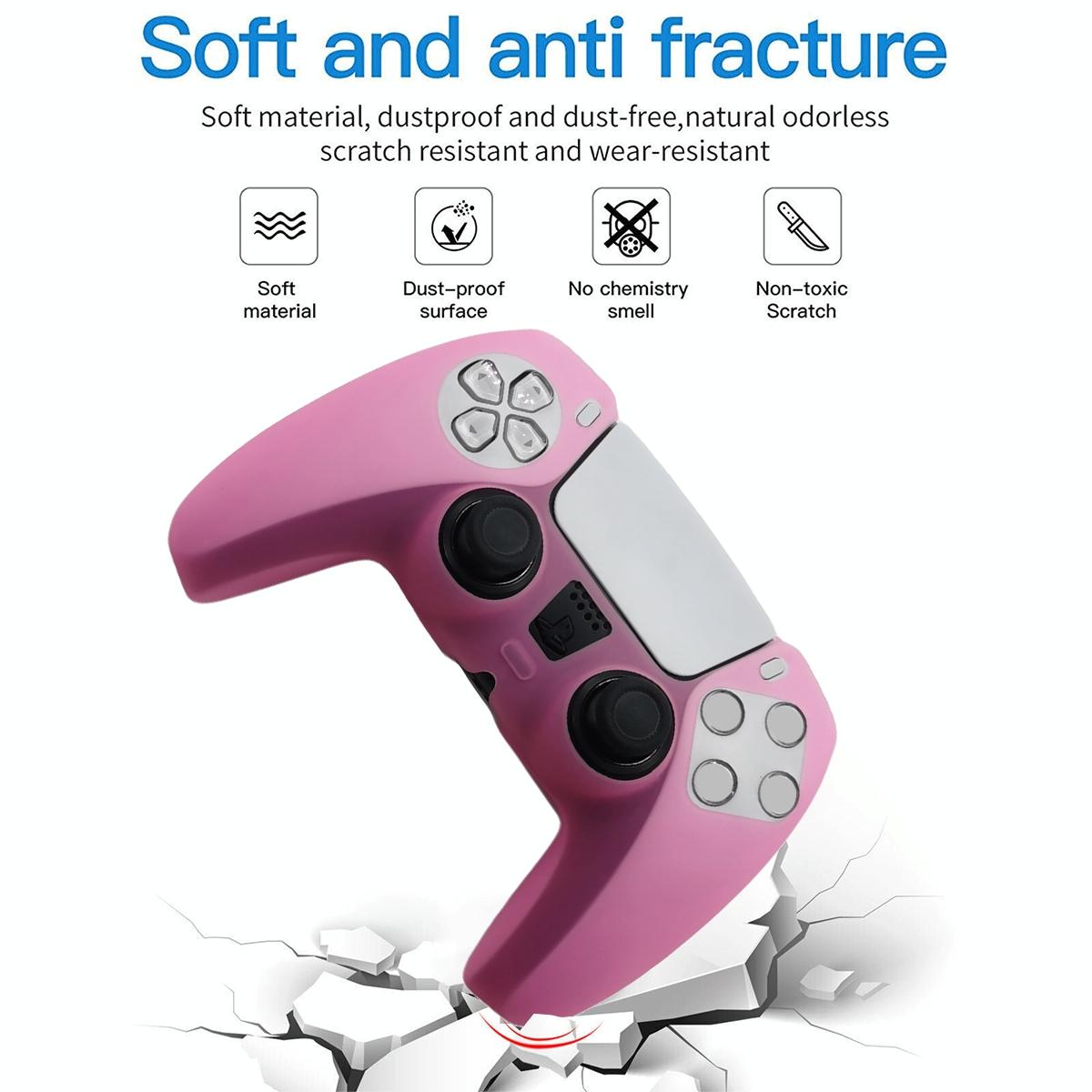 Protective Silicone Case for Sony Ps5 Gamepad - Black