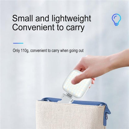 Portable Mini Clip-On Led Fill Light For Video Conferencing And Live Streaming - Purple