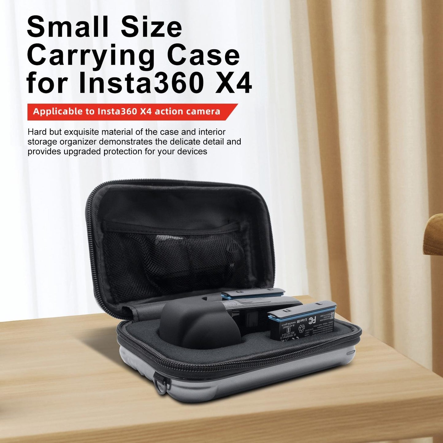 Hard Shell Storage Bag For Insta360 X4 Camera