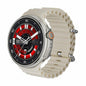 1.6 Inch Tft Round Screen Smart Watch Supports Voice Calls / Blood Oxygen Monitoring - Grey