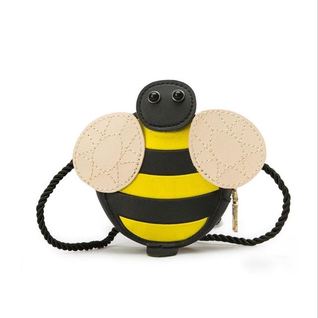 Adorable Kids' Tassel Purse Cute Cartoon Animals - Snail