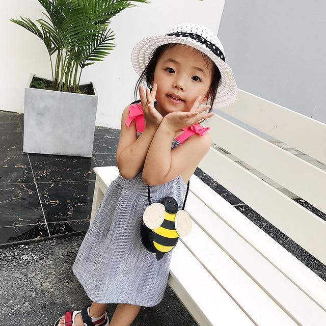 Adorable Kids' Tassel Purse Cute Cartoon Animals - Snail