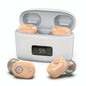 Digital Display In Ear Hearing Aid Earphone - Complexion