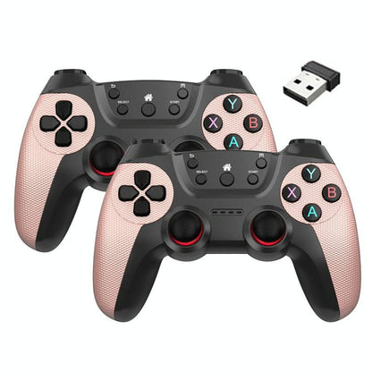 2.4g Wireless Controller for Pc Linux Android Tvbox - Supports Dual Connection - Vitality Orange