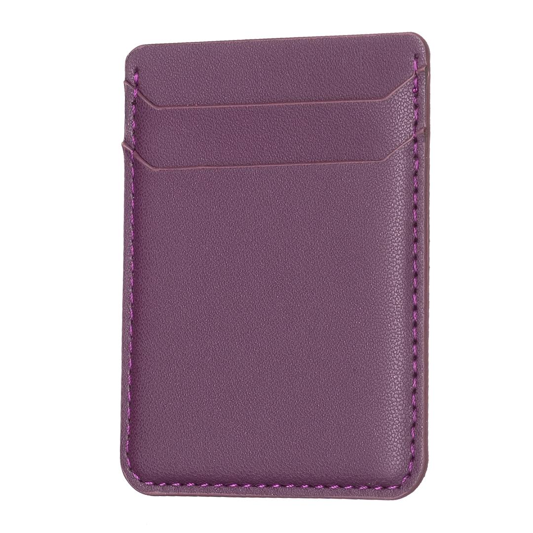 R20 Texture Card Bag Back Sticker For Mobile Phones - Black