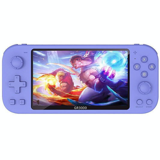 Portable Dual-Handle Game Console - Rg3000 - Purple