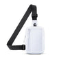 Crossbody Chest Pack For Outdoor Sports Unisex Cell Phone Bag - White