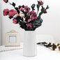 Creative Plastic Vase For Modern Decor - Simple Design - Milk White