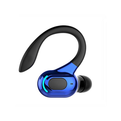 Wireless Sports Earphones - F8 Bluetooth 5.1 Ear-mounted Stereo - Black + Red