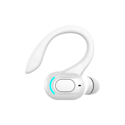 Wireless Sports Earphones - F8 Bluetooth 5.1 Ear-mounted Stereo - Black + Red