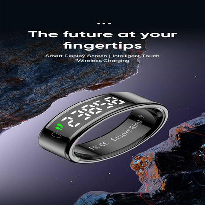 12 Size R11 Smart Ring Heart Rate Oxygen Sleep Sports - Silver