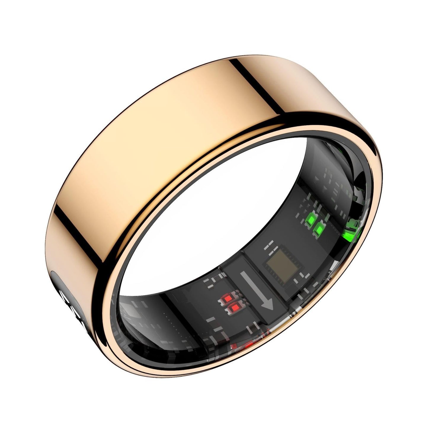 12 Size R11 Smart Ring Heart Rate Oxygen Sleep Sports - Silver