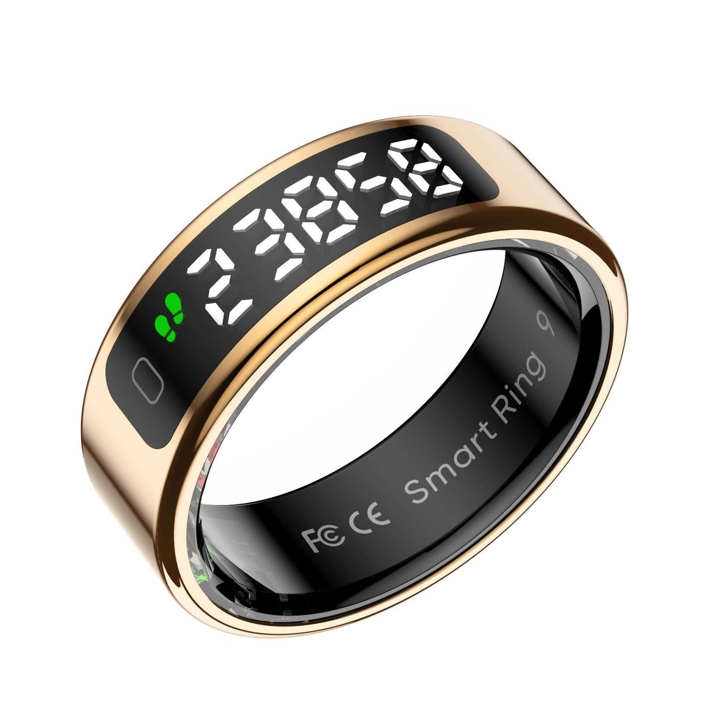 12 Size R11 Smart Ring Heart Rate Oxygen Sleep Sports - Silver