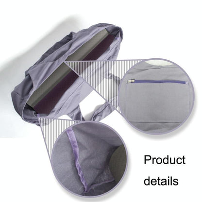 Fitness Travel Duffel Bag - Breathable & Lightweight - Black