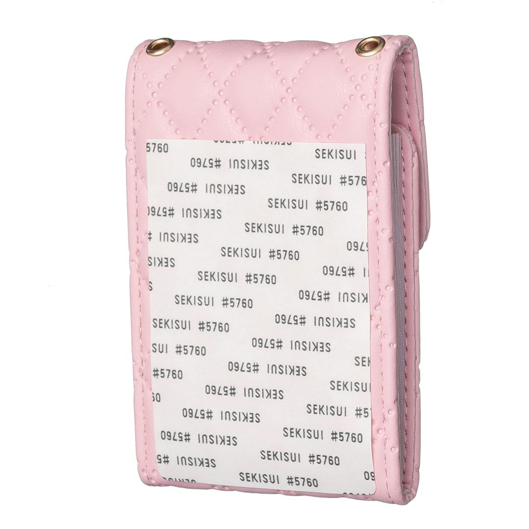 Vertical Card Bag For Mobile Phones Sticker - Black
