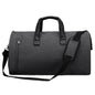 Shoe Compartment Travel Suit Bag - Compact & Organized - Dark Grey