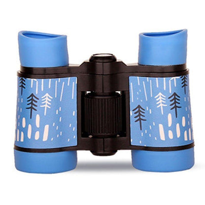 Children's Bird Watching Binoculars - 4x30 Perfect Gift - Rain Season Red