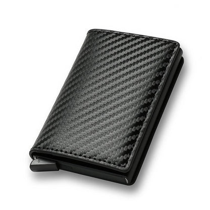 Carbon Fiber Rfid Wallet for Men - Bronzed Carbon Fiber