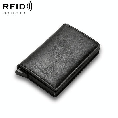 Carbon Fiber Rfid Wallet for Men - Bronzed Carbon Fiber