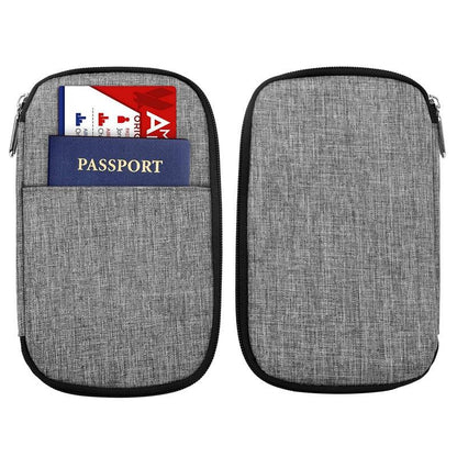 Multi Function Travel Storage Bag For Passports - Dark Blue