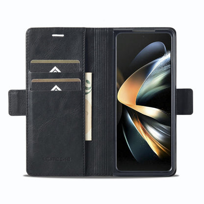 Rfid Leather Phone Case for Samsung Galaxy z Fold 4 / 5g - Secure & Stylish - Blue