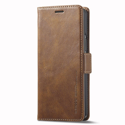 Rfid Leather Phone Case for Samsung Galaxy z Fold 4 / 5g - Secure & Stylish - Blue