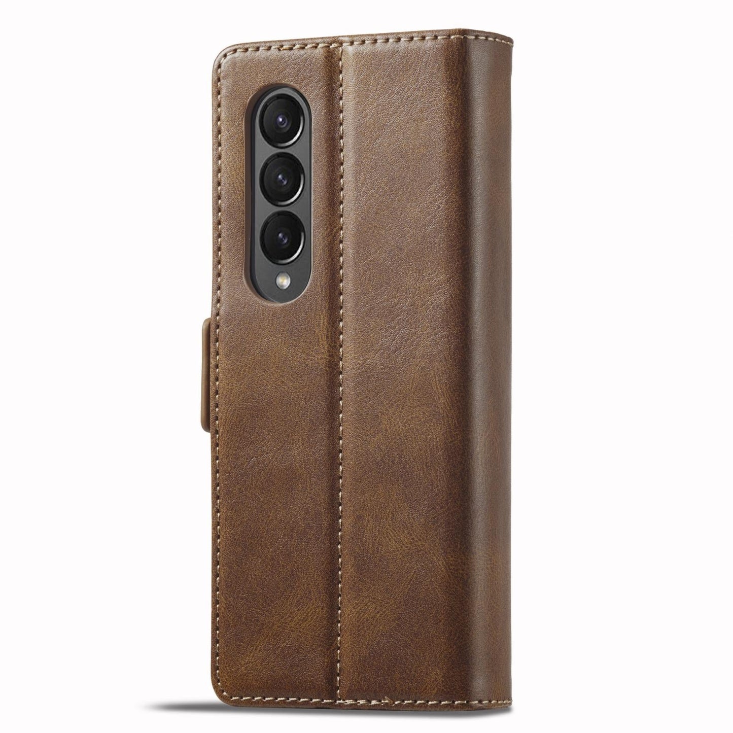 Rfid Leather Phone Case for Samsung Galaxy z Fold 4 / 5g - Secure & Stylish - Blue