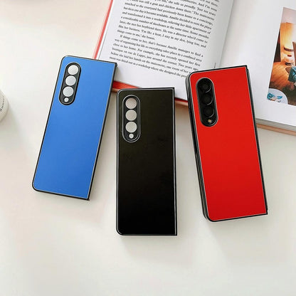 Aluminum Foldable Phone Case for Samsung Galaxy z Fold 4 - Black