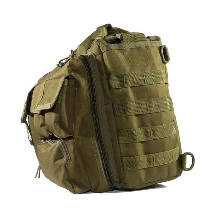 Waterproof Outdoor Messenger Bag For Sports & Cycling - Mud