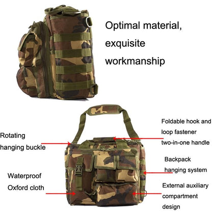 Waterproof Outdoor Messenger Bag For Sports & Cycling - Mud