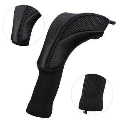 3-In-1 Golf Club Head Cover - No.1 No.3 No.5 - Protective - Red