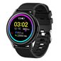 1.3 Inch Tft Screen Smart Watch Support Blood Pressure Monitoring / Sleep Monitoring - Black