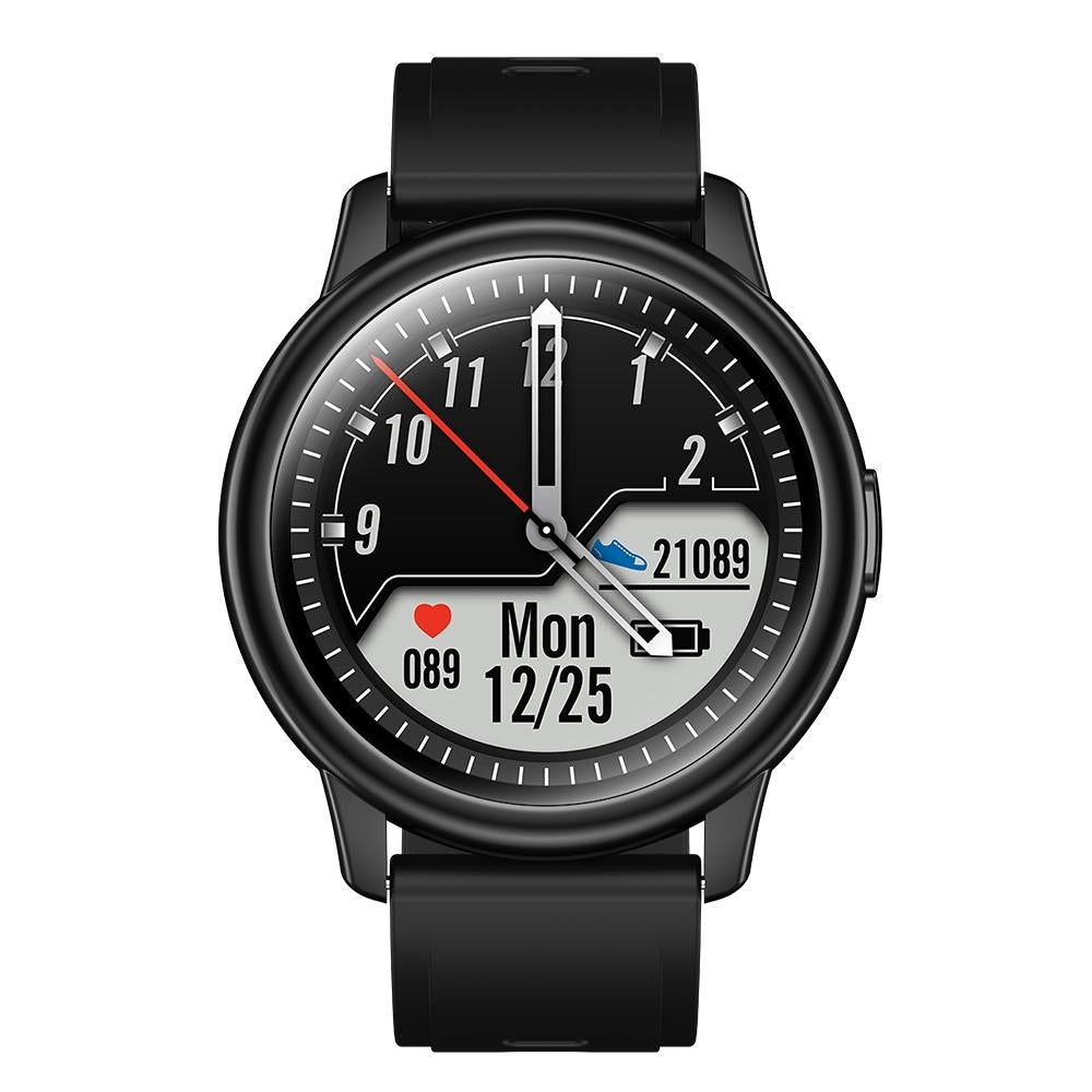1.3 Inch Tft Screen Smart Watch Support Blood Pressure Monitoring / Sleep Monitoring - Black