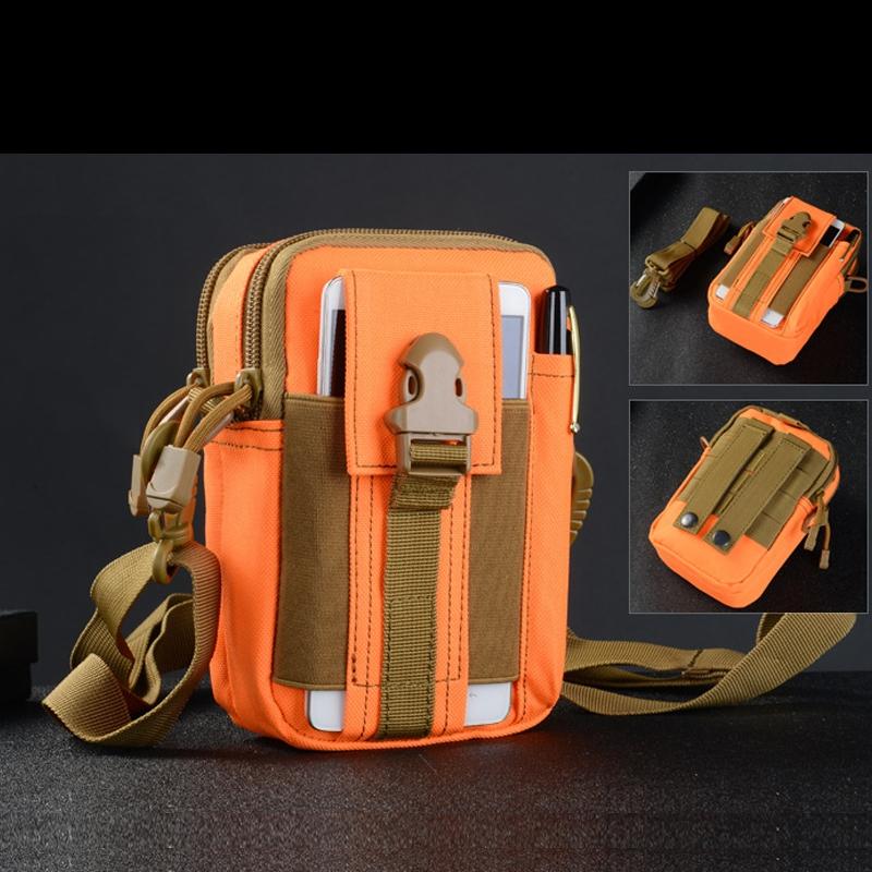Versatile Messenger Bag With Shoulder Strap - Soil Colour