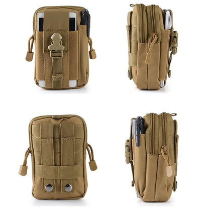 Versatile Messenger Bag With Shoulder Strap - Soil Colour