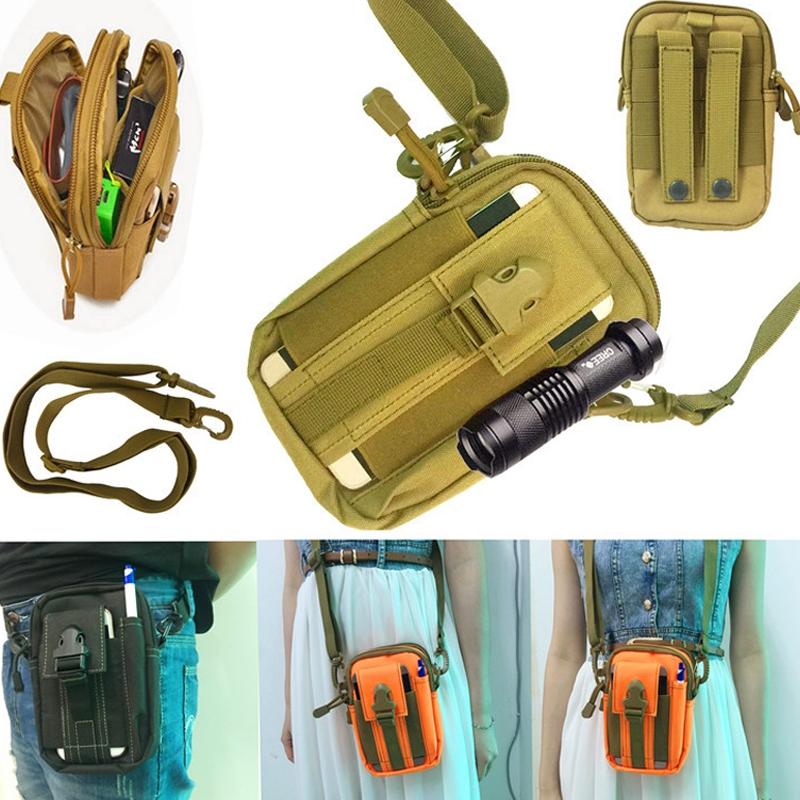 Versatile Messenger Bag With Shoulder Strap - Soil Colour