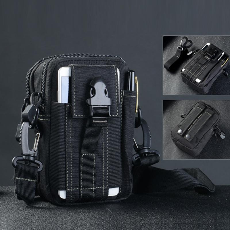 Versatile Messenger Bag With Shoulder Strap - Soil Colour