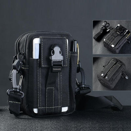 Versatile Messenger Bag With Shoulder Strap - Soil Colour
