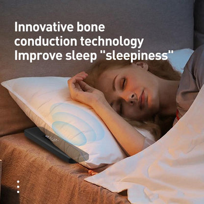 Bone Conduction Sleep Speaker Bluetooth 5.3 Fits All Devices - Black