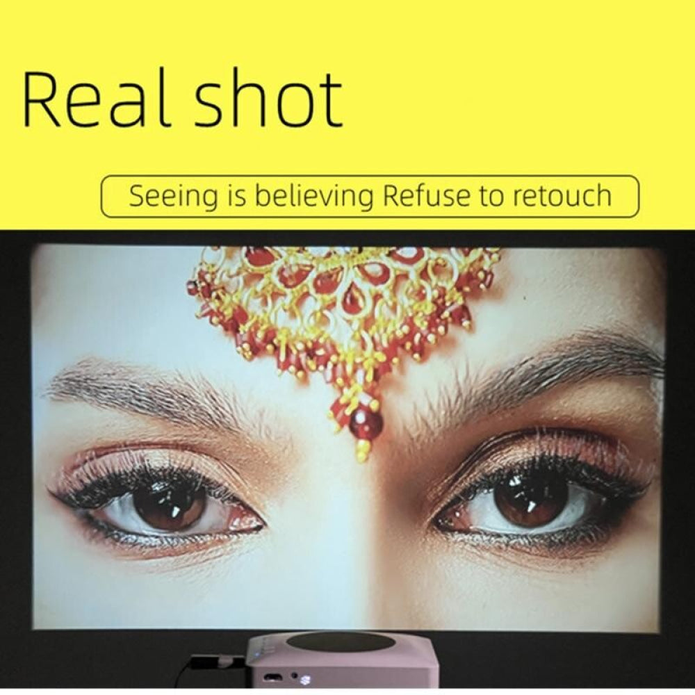 1080P Mini Wifi Projector - Wireless Screen Mirroring