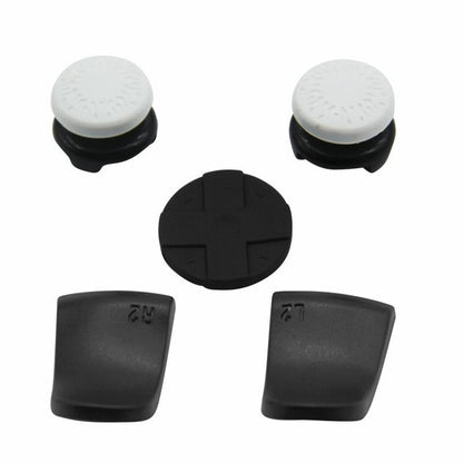 5-in-1 L1 / R1 Extended Key Game Handle for Sony Ps5 - Cross & Lengthened Keys - Black Blue
