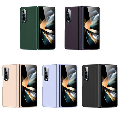 Foldable Phone Case with Holder for Samsung Galaxy z Fold 4 - Full Coverage - Pink