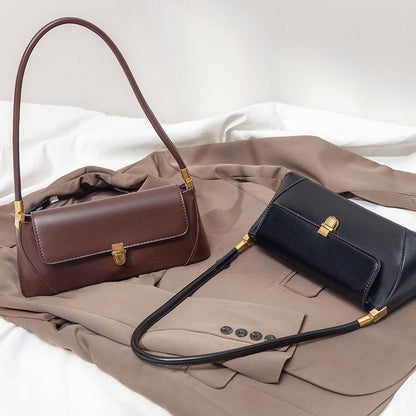 Vintage Women Shoulder Bag - White